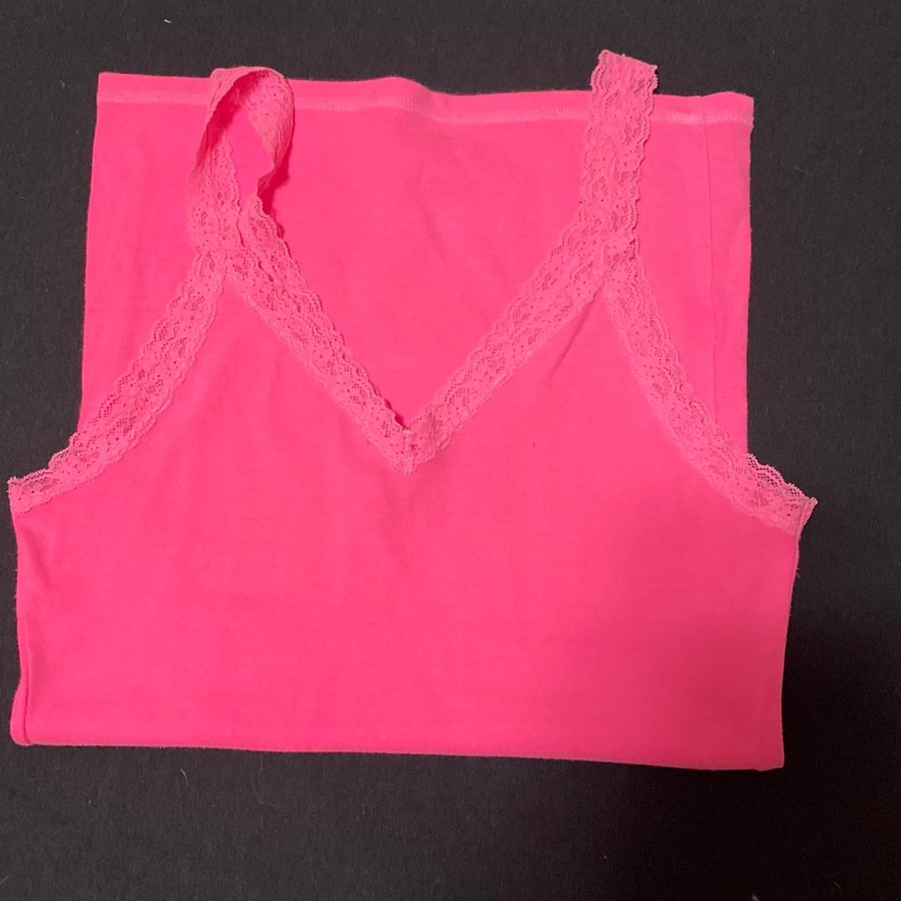 Hot pink Hollister tank